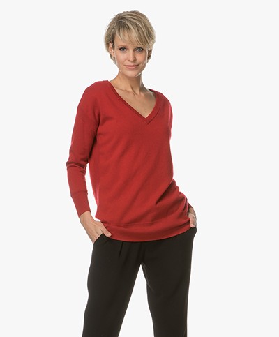 Marie Sixtine Chris Sweater with Cashmere - Roussillon