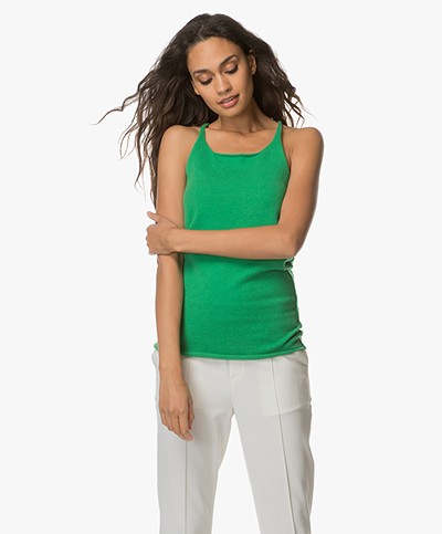 extreme cashmere N°58 Invisible Cashmere Tank Top - Pom