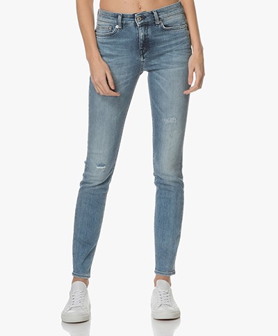 Drykorn Pull Skinny Jeans - Mid Blue