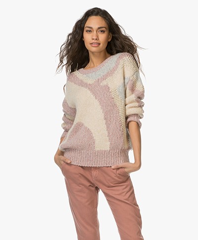 Closed Chunky Jacquard Sweater - Multi Color