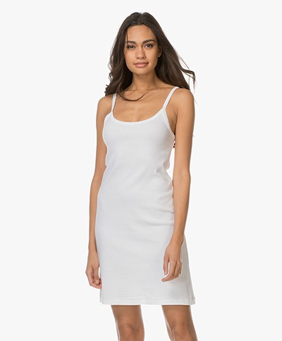 Petit Bateau Jersey Dress - White
