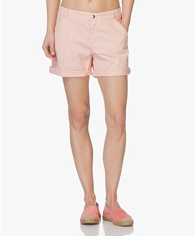 BOSS Sochily Cotton Shorts - Pastel Pink