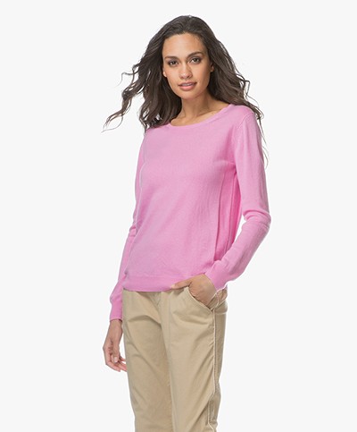 Closed Cashmere Pullover - Flamingo Pink