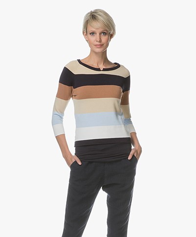 Josephine & Co Leontien Striped Sweater - Multi-color