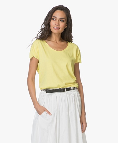 Zadig & Voltaire VI Fishnet T-shirt - Yellow