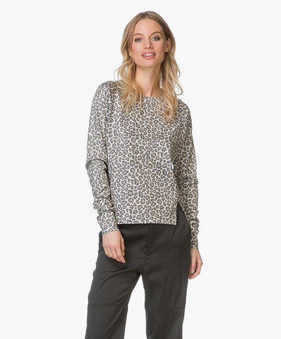 ragdoll leopard sweatshirt