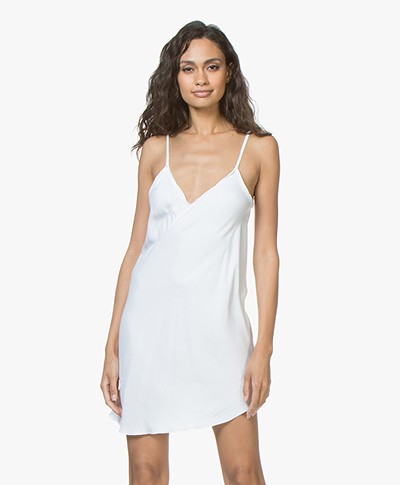 Braez Bree Viscose Asymmetric Dress - White