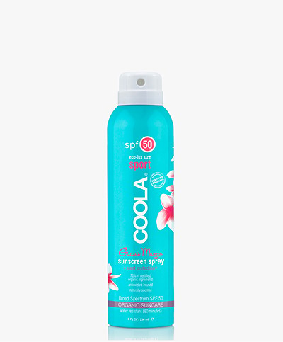 Coola Travel Spray SPF 50 - Guava Mango 100ml