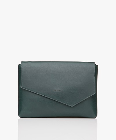 Matt & Nat Riya Vintage Clutch/Shoulder Bag - Emerald