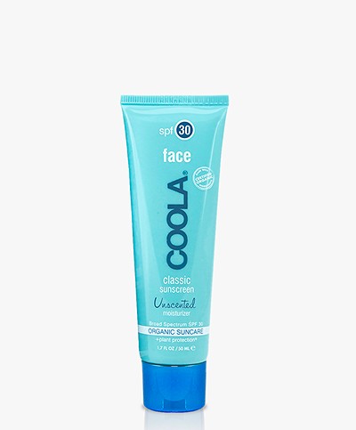COOLA Classic Face Organic Sunscreen Lotion SPF 30 Unscented