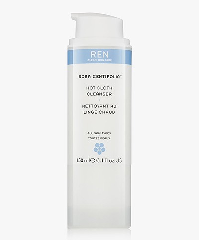 REN Clean Skincare Rosa Centefolia Hot Cloth Cleanser