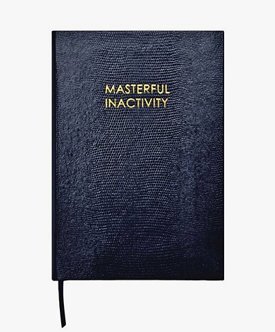 Sloane Stationery Notebook - Masterful Inactivity