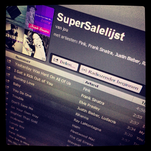 Super Sale playing list!