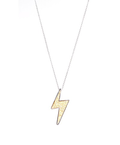 Marc Jacobs Debbie's Necklace - Gold Glitter