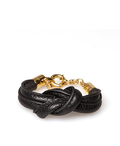 Marc Jacobs Square Knot Armband - Zwart