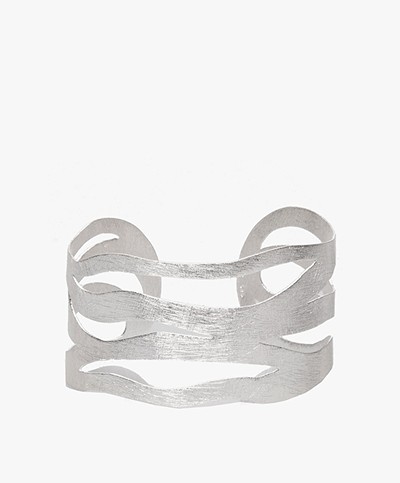 Susanne van Friis Bjørner Cuff Bracelet - Silver