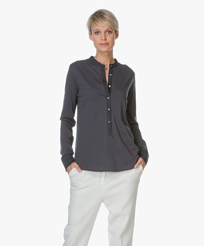 Majestic Cotton Blouse - Ombra