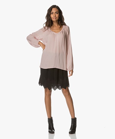 BRAEZ Supple Blouse - Old Pink