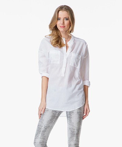 Drykorn Cailin Voile Blouse - White