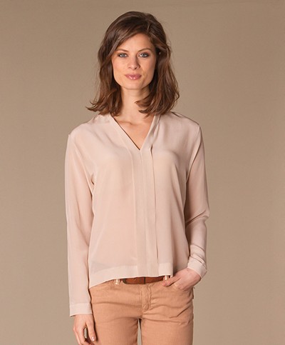 Drykorn Silk Shirt - Powder Pink