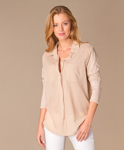 Michael Stars Voile Blouse - Bamboo