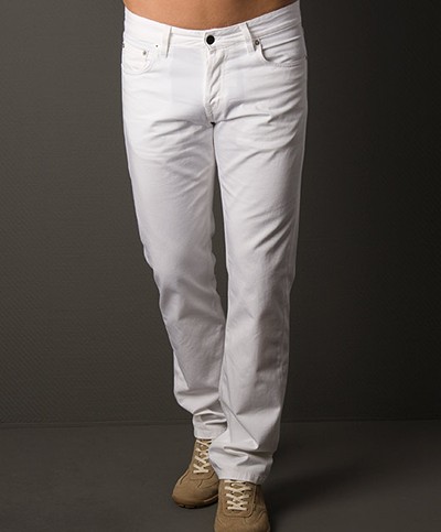 Filippa K Men Sam Twill Jeans - White