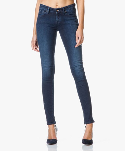Denham Sharp Skinny Jeans - Diep blauw
