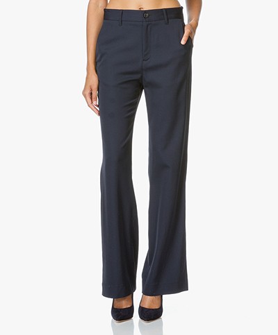Closed Belle Flared Trousers - Navy
