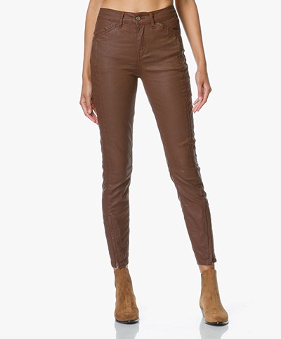 Drykorn Cheerio Coated Jeans - Rust