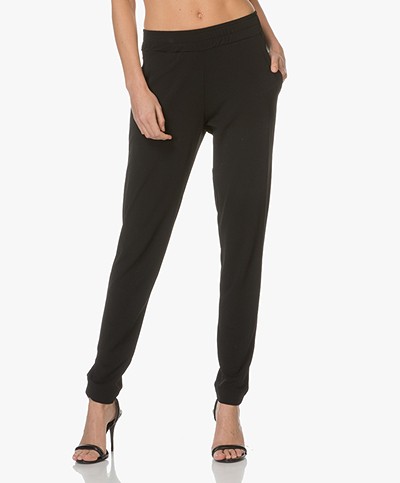 no man's land Tapered Trousers - Black 
