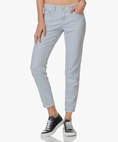 Closed Baker Striped Jeans - Sunny Mint