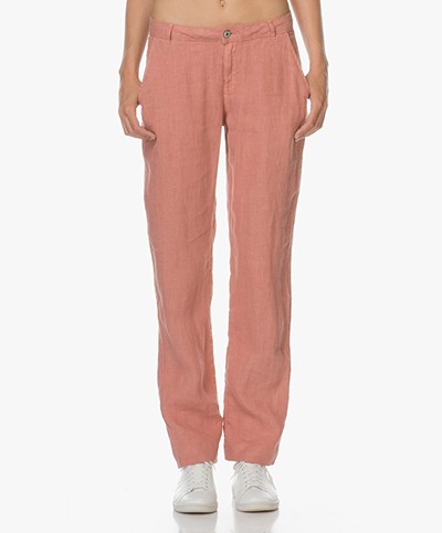 Indi & Cold Linen Chino - Old Pink