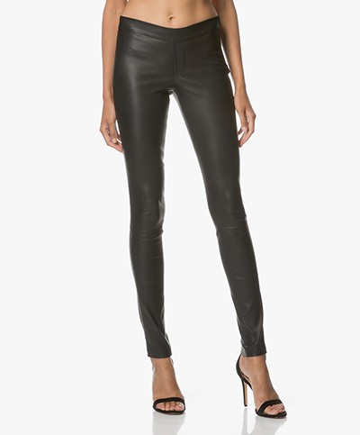 ba&sh Quartz Leather Pants - Black