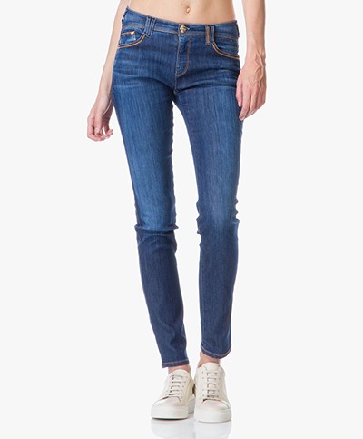 Armani Jeans Slim Fit Limited Jeans - Blue Denim