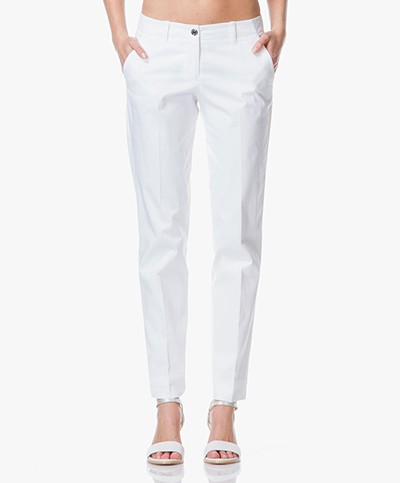Armani Jeans Cotton Chino - White