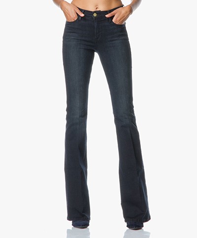 Frame Le High Flare High-rise Jeans - Abrd Donkerblauw