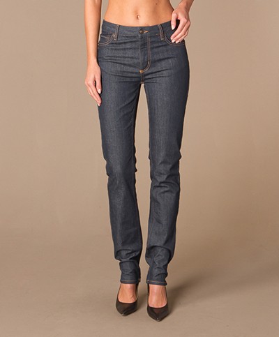 See By Chloé Raw Denim Jeans - Donkerblauw