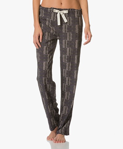 Calvin Klein Pajama Pants  with Graphic Print - Dark Grey