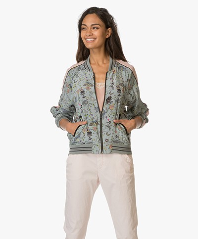 Zadig et Voltaire Billy Reversible Circus Jacket - Nuage  Print