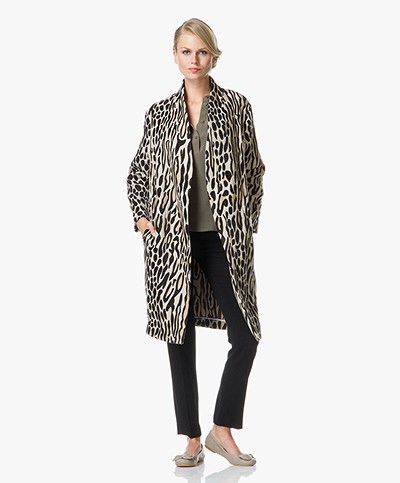 By Malene Birger Apponia Leopard Jas - Nature