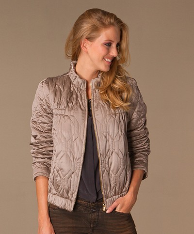 See by Chloé Quilted Jacket - Greige