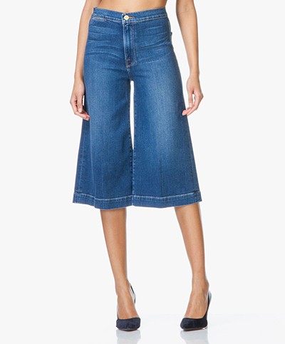 Frame Le Culotte Cropped Wide-leg Jeans - Sweetzer 