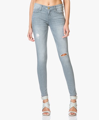 Current/Elliott The Ankle Skinny Jeans - Fade Destroy