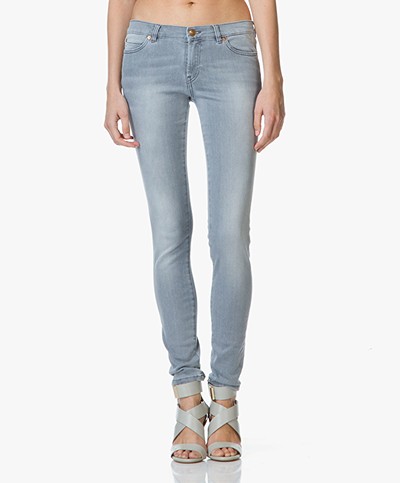 HUGO Georgina Super Skinny Fit Jeans - Zilver