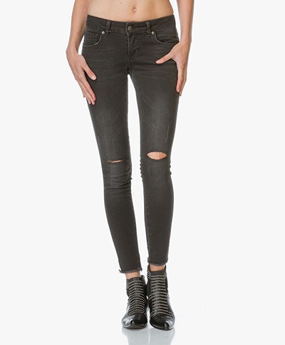 ANINE BING Ripped Jeans - Donkergrijs