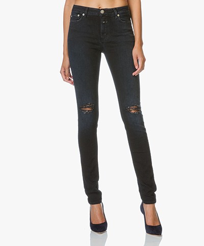 Closed Lizzy Skinny Jeans - Torn Washed