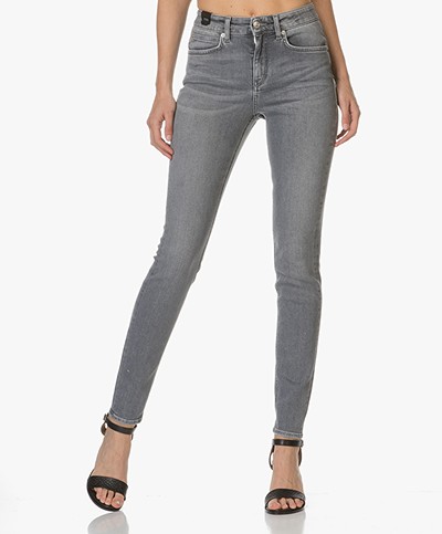Drykorn Soon High-Rise Skinny Jeans - Grey