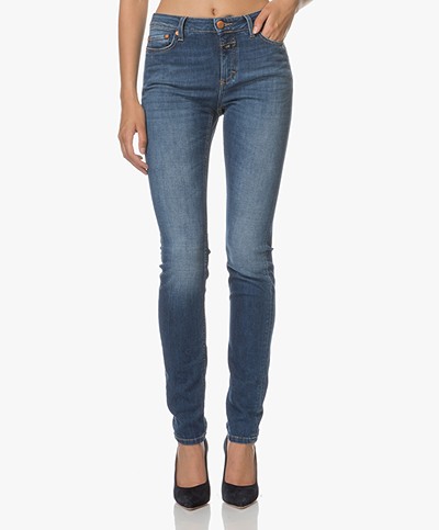 Closed Lizzy Skinny Jeans - Used Mid Blue