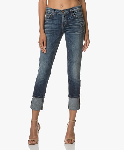 Current/Elliott The Cuffed Skinny Jeans - Envy