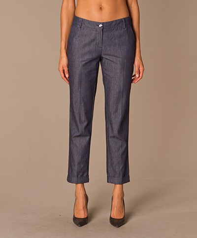 Armani Jeans Cropped Pants - Denim